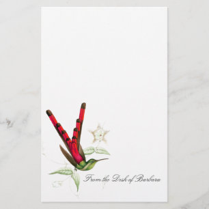 Hummingbird Birds Wildlife Animals Stationery