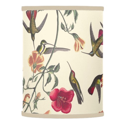 Hummingbird Birds Wildlife Flower Floral Lamp