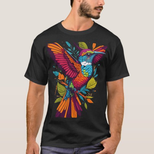 Hummingbird Birdwatching Bird Watchers T_Shirt