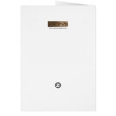 Hummingbird - Blank Card For Any Occasion (Back)