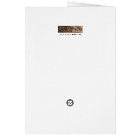 Hummingbird - Blank Card For Any Occasion (Back)