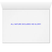 Hummingbird & Bluebird, Religious (Inside Horizontal (Bottom))