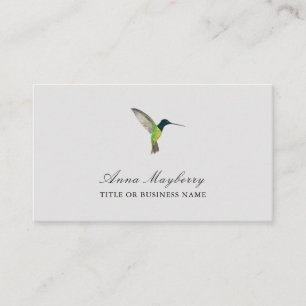 Hummingbird Business Card