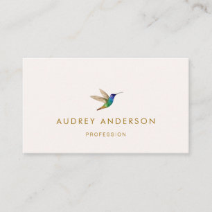 Hummingbird Business Card