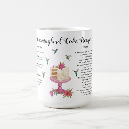 Hummingbird Cake Recipe Coffee Mug