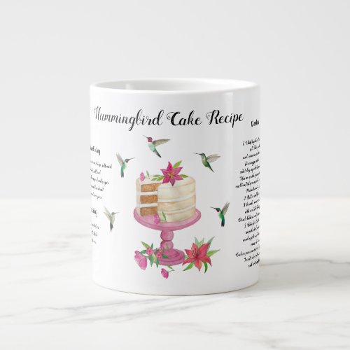 Hummingbird Cake Recipe Giant Coffee Mug