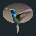 Hummingbird Cake Topper<br><div class="desc">Hummingbird Bird Trochilidae Fly Spring Dress</div>