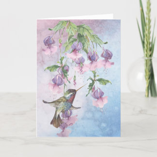 Hummingbird Card