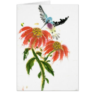 Hummingbird Card