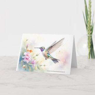 Hummingbird Card