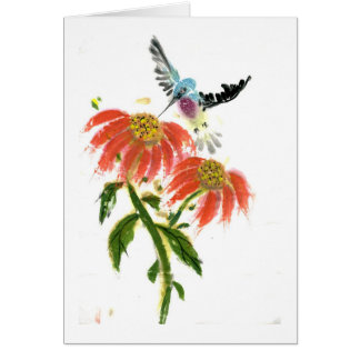 Hummingbird Card