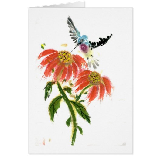 Hummingbird Card (Front)