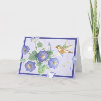 Hummingbird Card