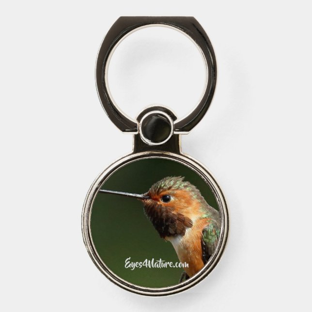 Hummingbird cellphone stand/grip phone ring stand (Front)