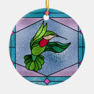 Hummingbird Ceramic Ornament