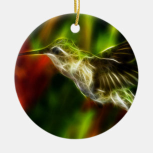 Hummingbird Ceramic Ornament