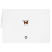 Hummingbird Christmas Card (Back Horizontal)