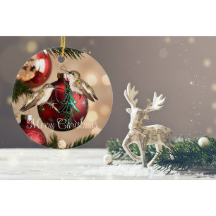 Hummingbird Christmas Ornament