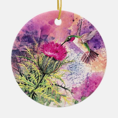 Hummingbird Christmas Ornament Gift