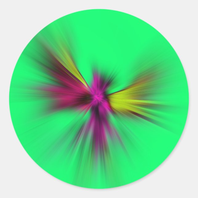 Hummingbird Classic Round Sticker (Front)