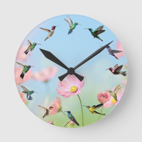 Hummingbird Clock
