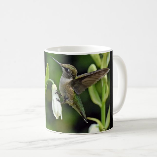 Hummingbird Coffee Mug (Front Right)