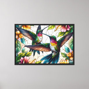 Hummingbird Dance Canvas Print