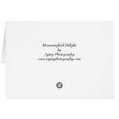 hummingbird delight cards (Back Horizontal)