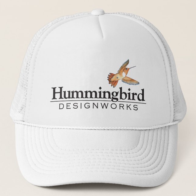 Hummingbird Designworks Trucker Hat (Front)