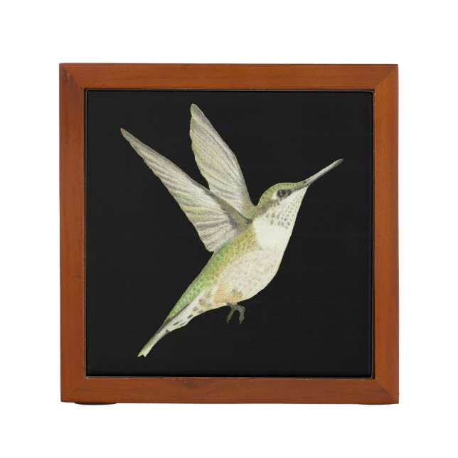 Hummingbird Desk Organizer (Front)
