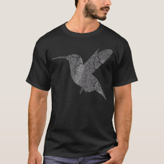 Hummingbird Distressed Print Hummingbird T-Shirt