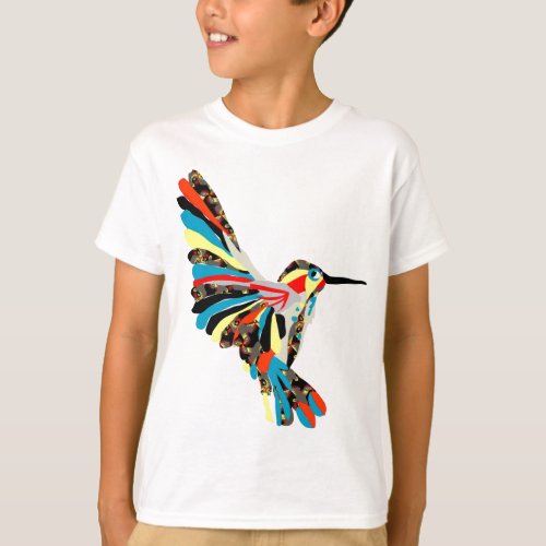 hummingbird drawing T_Shirt