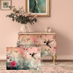 Hummingbird Dreams, Ethereal Floral Tissue Paper
