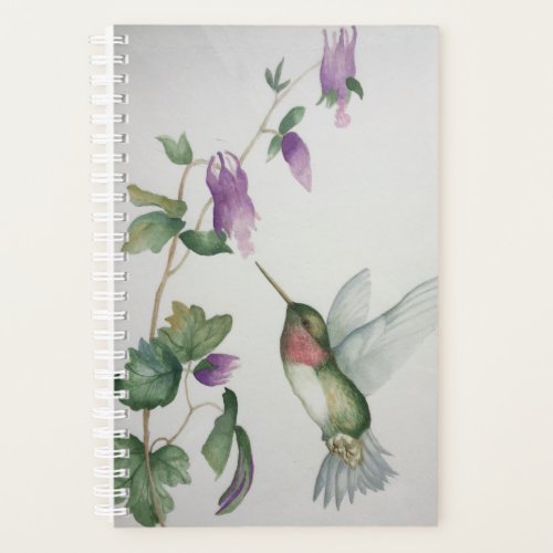 Hummingbird Elegant Watercolor Planner