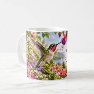Hummingbird Enjoy the Little Things Coffee Mug