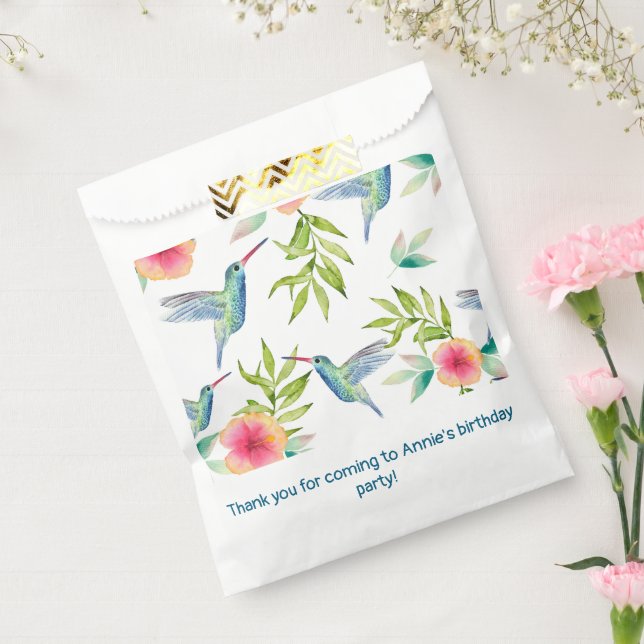 Hummingbird Favor Bag (Sealed)