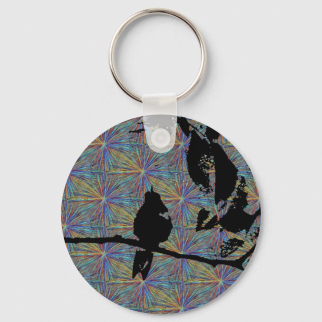 Hummingbird Fireworks Keychain (Front)