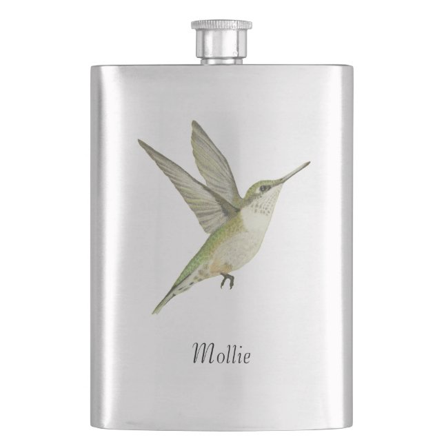 Hummingbird Flask (Front)