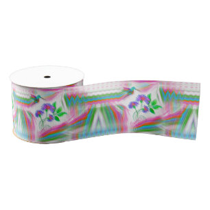 Hummingbird Flight Kaleidoscope Ribbon