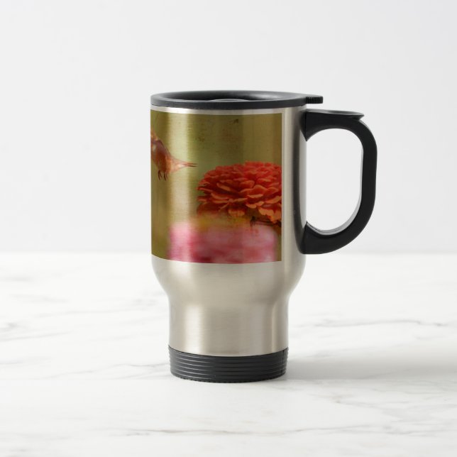Hummingbird Flight Travel Mug (Right)