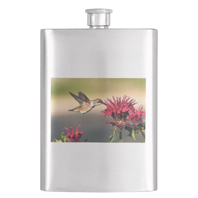 Hummingbird Flower Feeding Flask (Front)