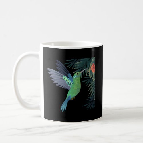 Hummingbird Flower Tree Bird Coffee Mug