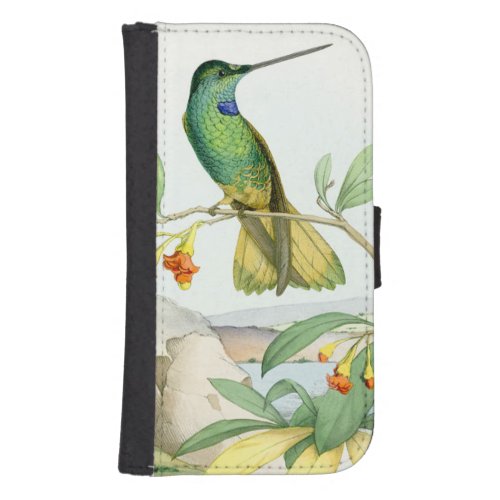 Hummingbird  Flowers Samsung Galaxy Wallet Case