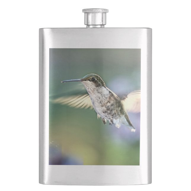 Hummingbird Flying Flask (Front)