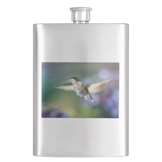 Hummingbird Flying Flask (Front)