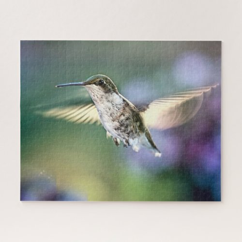 Hummingbird Flying Jigsaw Puzzle