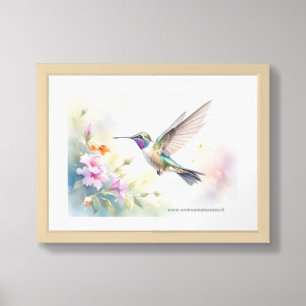 Hummingbird Framed Art