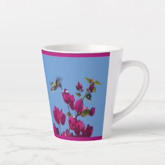 Hummingbird from Peru Latte Mug