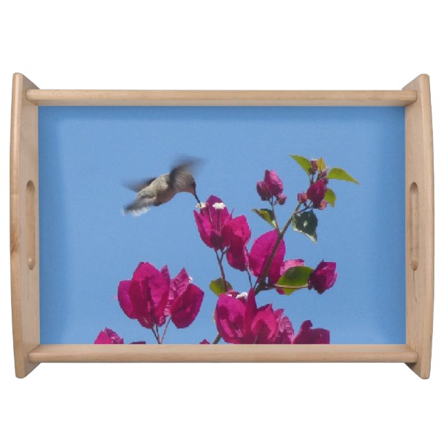 Hummingbird from Peru Serving Tray (Front)