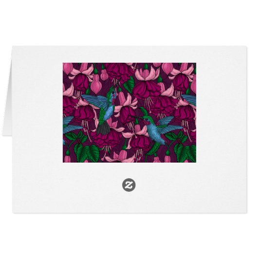 Hummingbird garden (Back Horizontal)